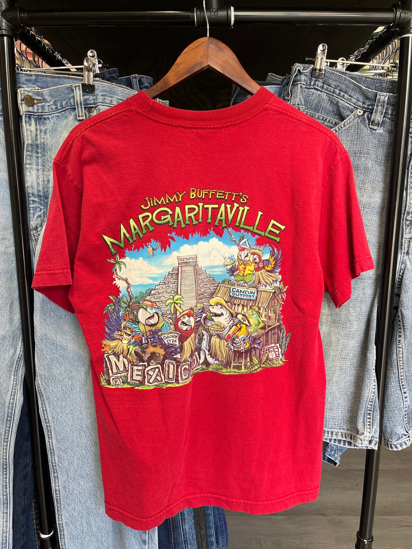 Vintage Jimmy Buffetts MargaritaVille Tee