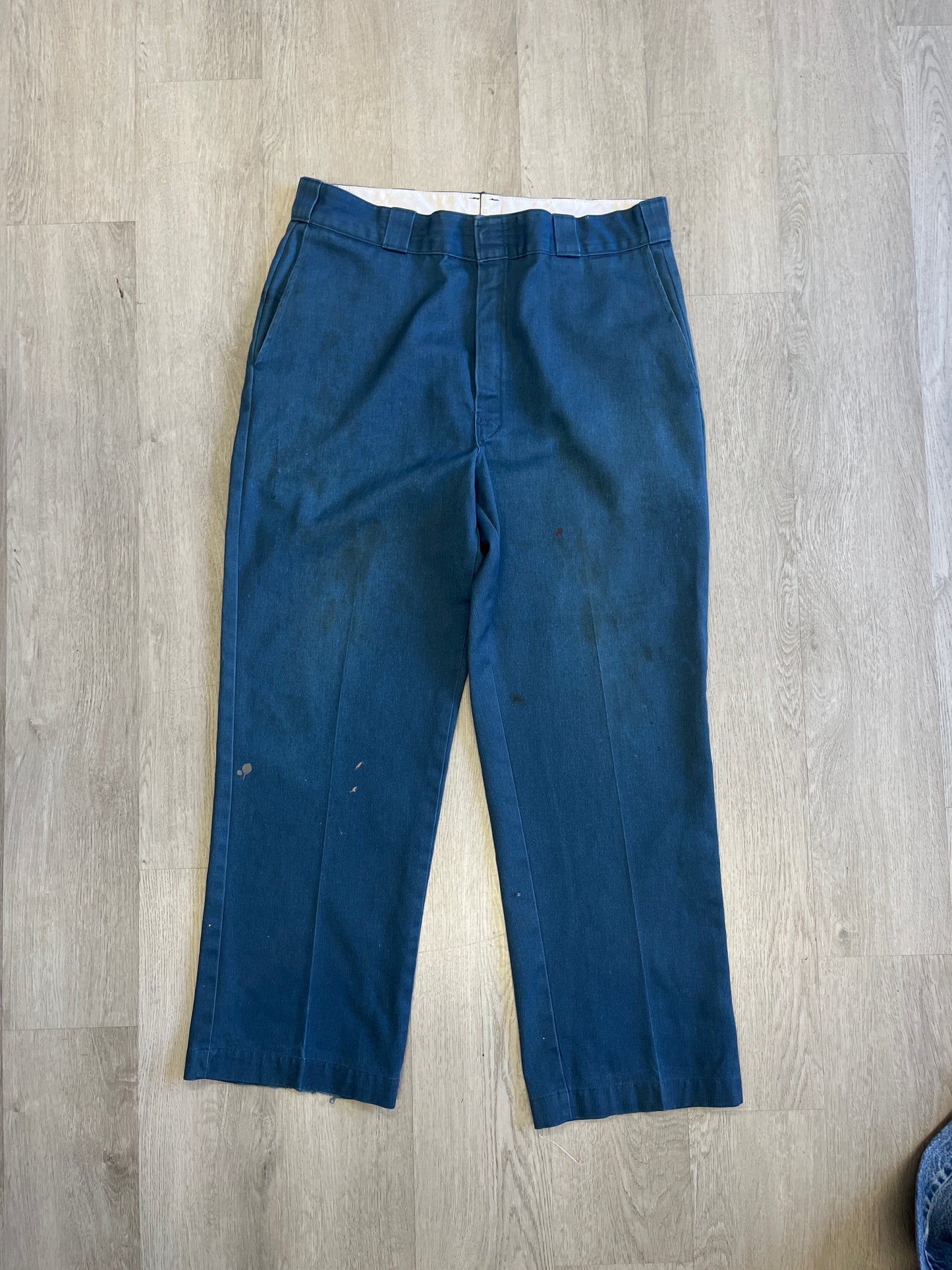 Vintage Blue Dye Dickies Pants