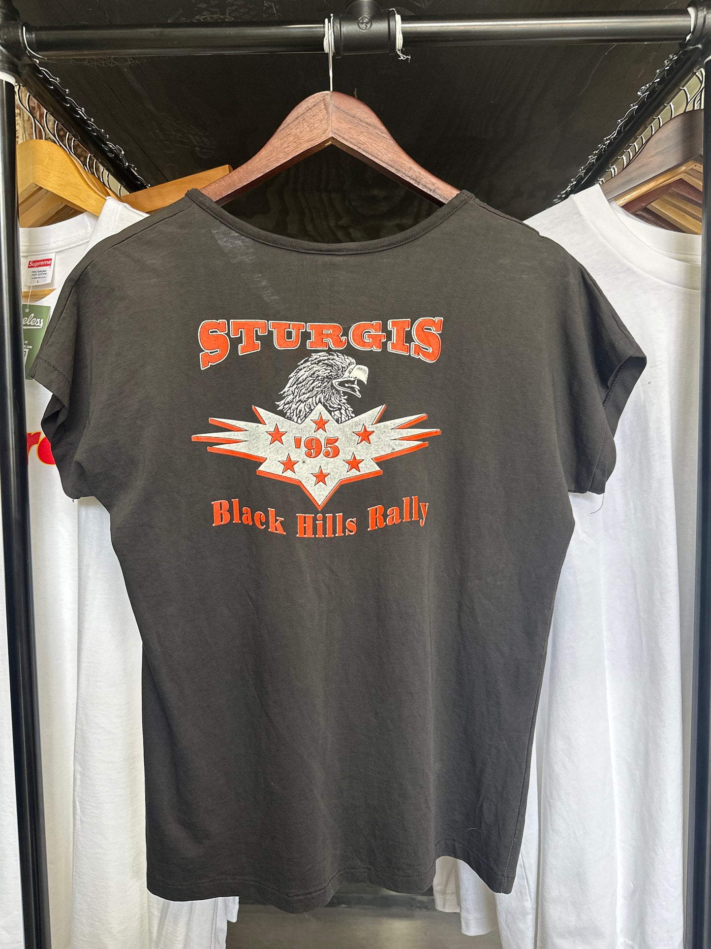 Vintage 1991 Women’s Harley-Davidson 3D Emblem Rose Tee