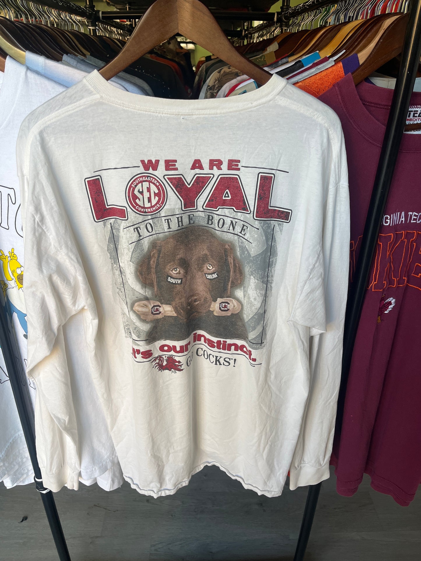 What About The SEC University of South Carolina Gamecocks Tee