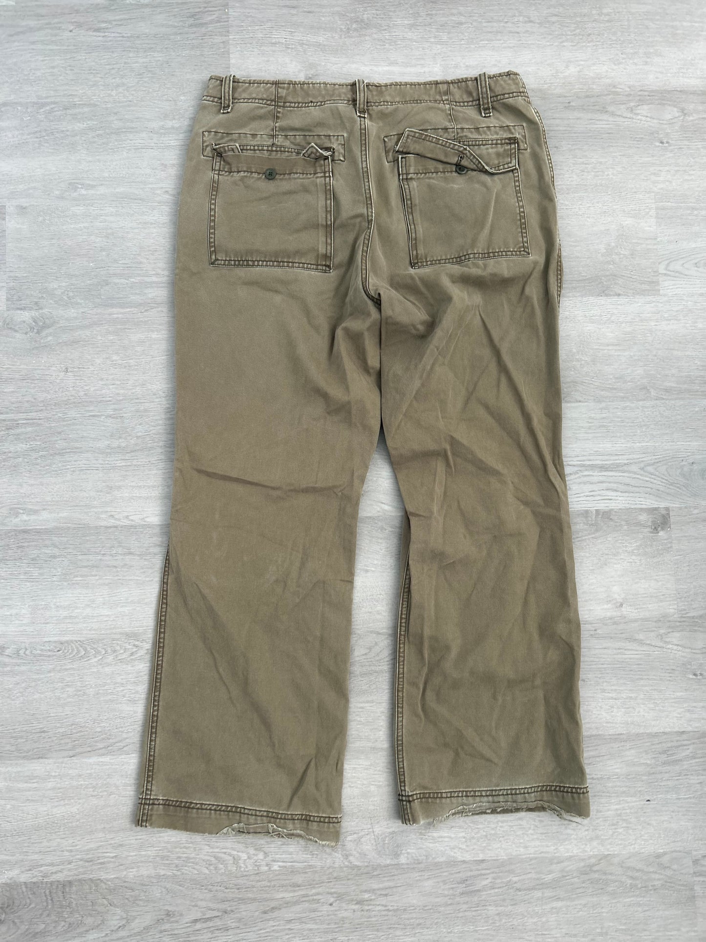 Vintage Olive Green Work Pants