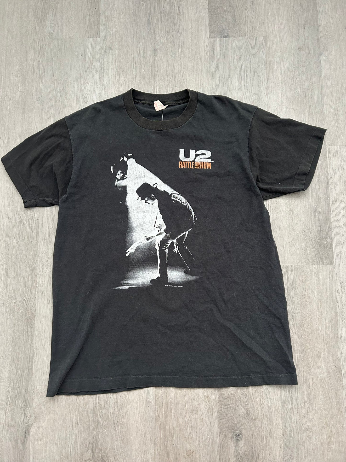 Vintage 1988 U2 Rattle And Hum Tee