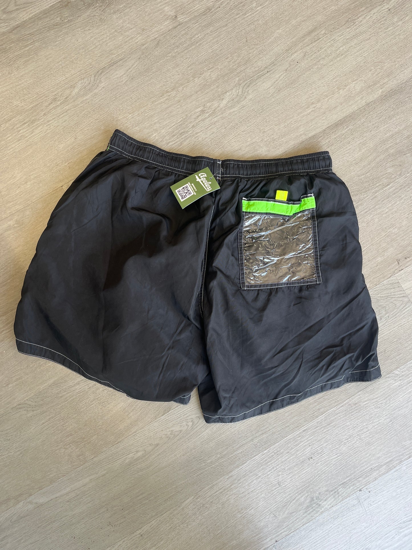 Vintage Tommy Hilfiger Black Swim Trunks