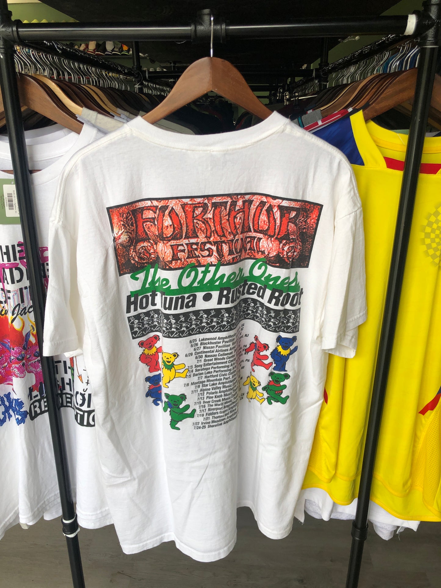 Grateful Dead 1998 Further Festival Tour Tee
