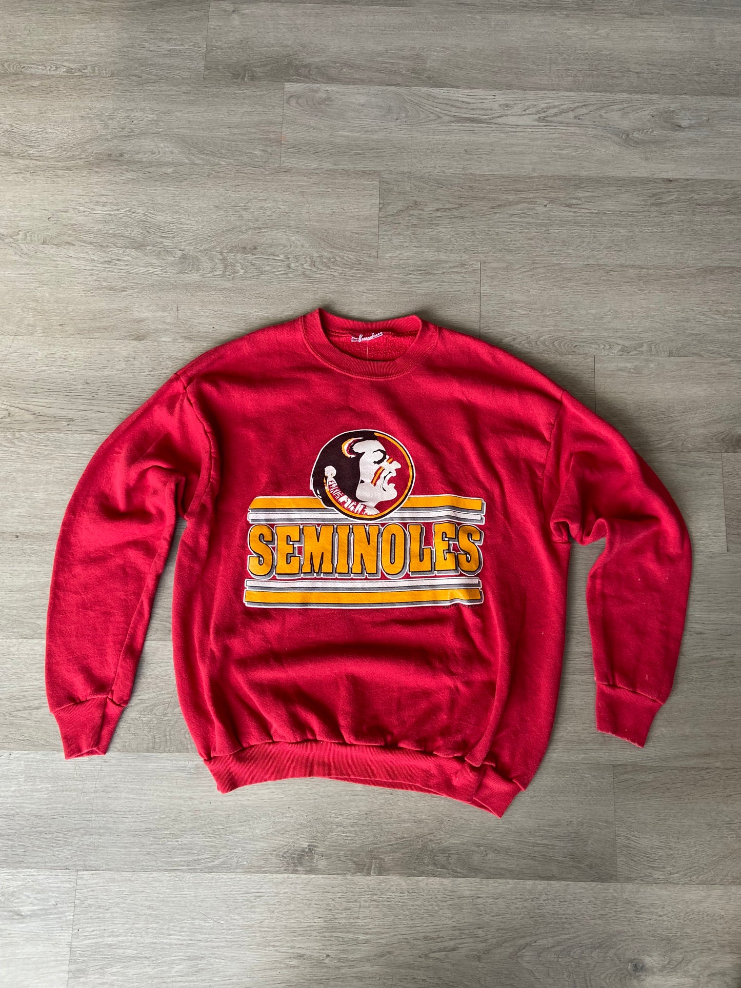 Vintage Florida State University Seminoles Pullover Sweatshirt
