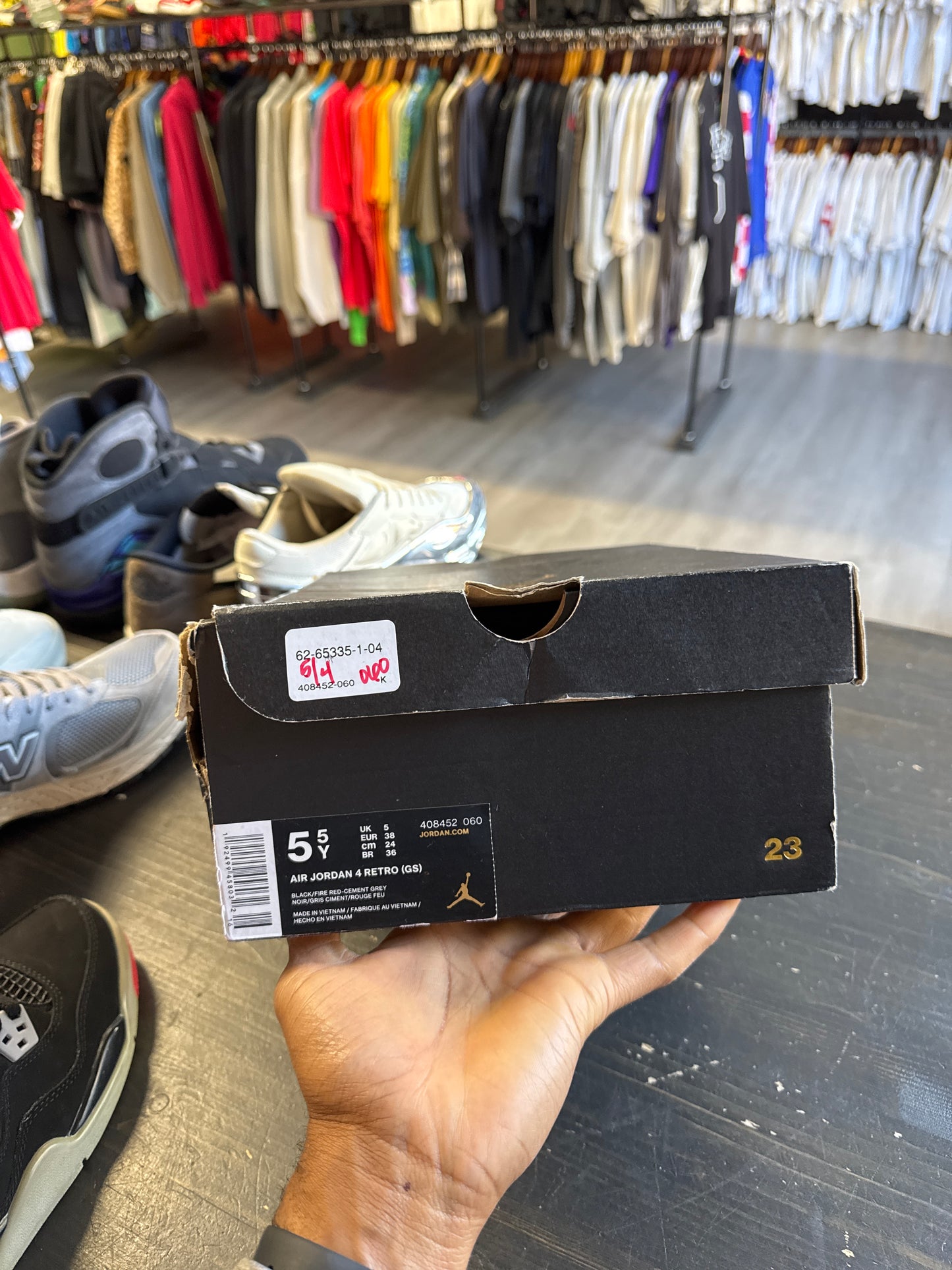 Pre-owned Jordan Retro 4 Bred