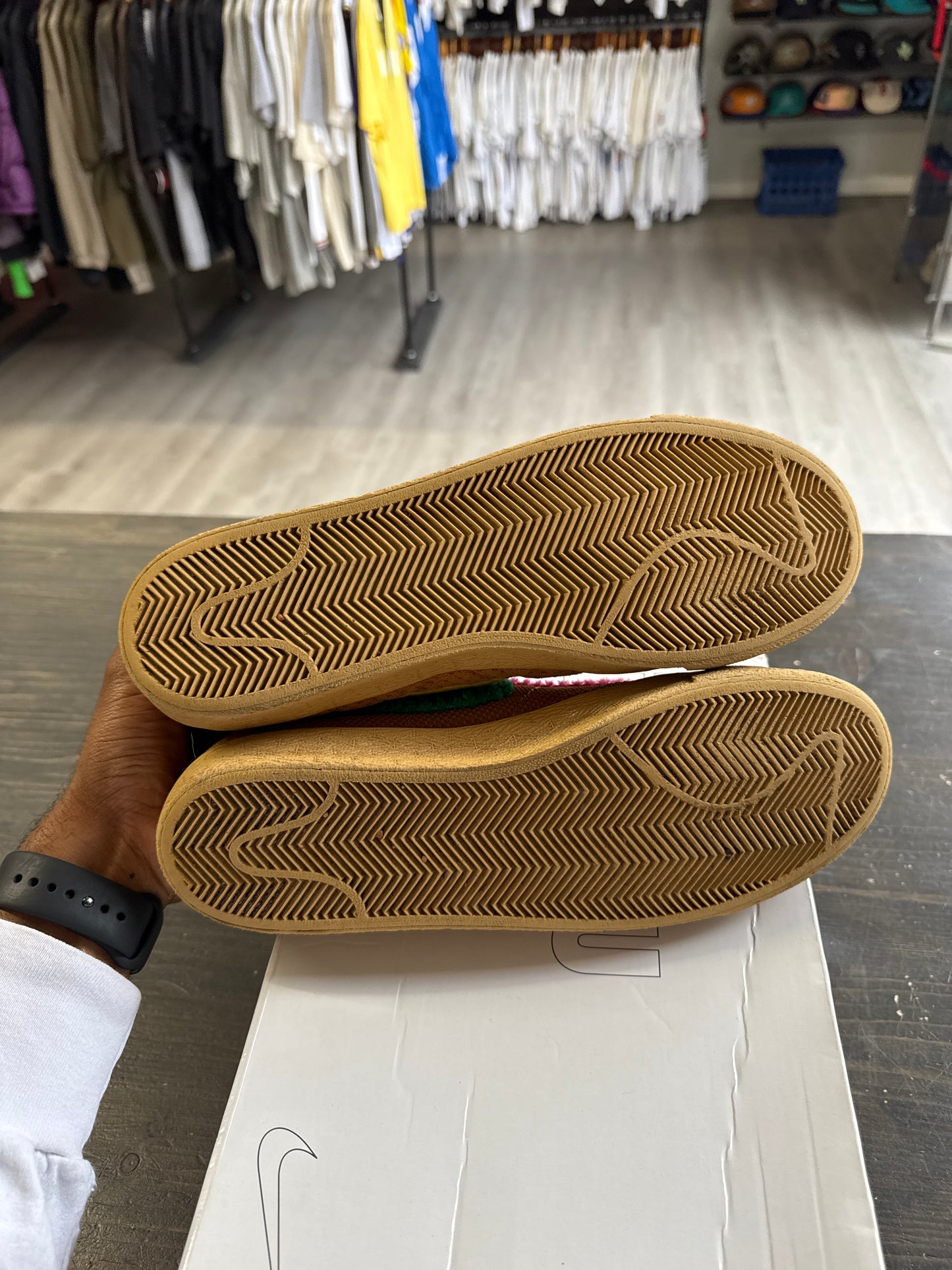 Pre-owned Nike Cactus Plant Flea Market Blazer Mid Sponge By You