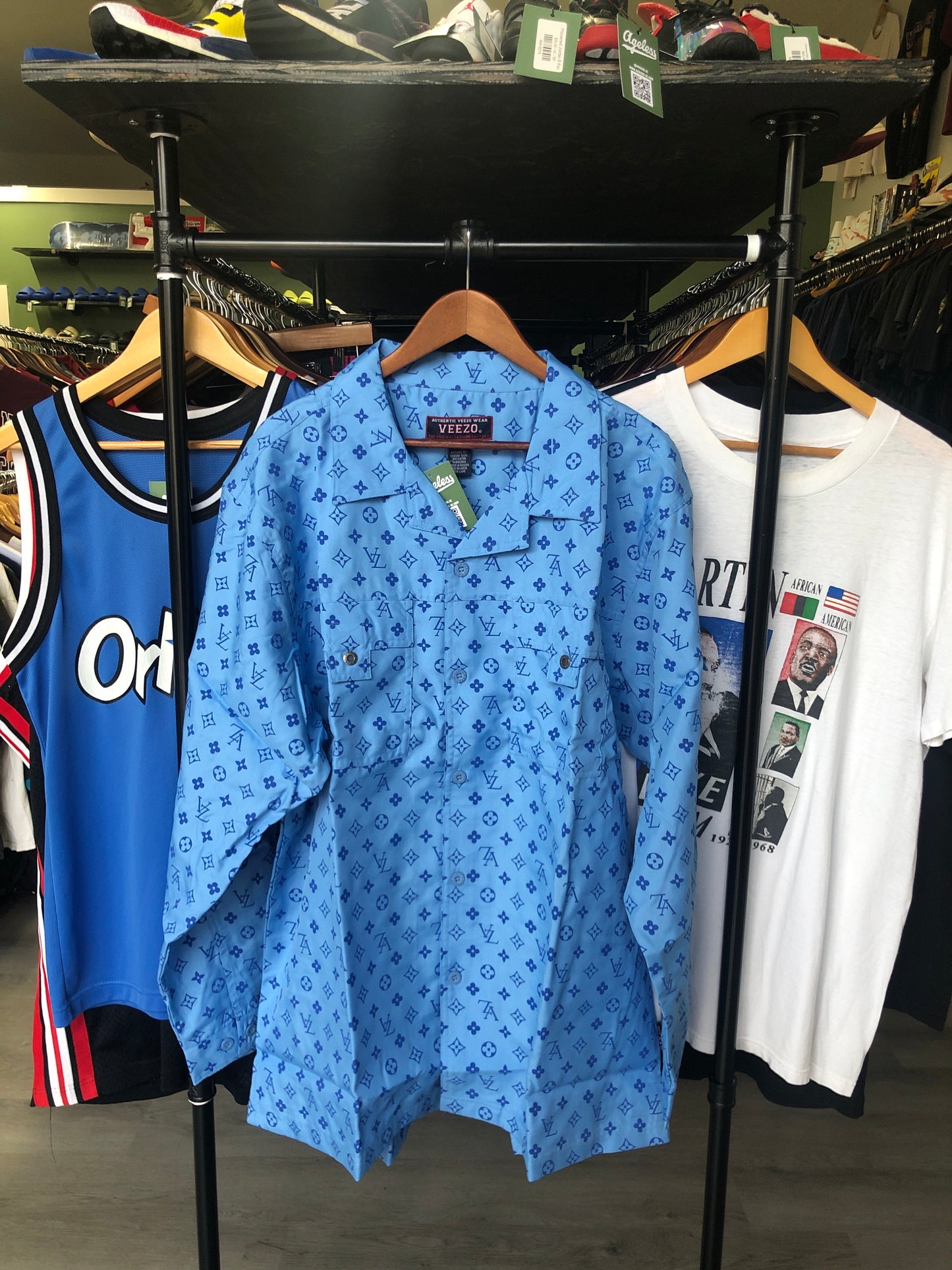 Y2K Vintage Veezo Monogram Shirt