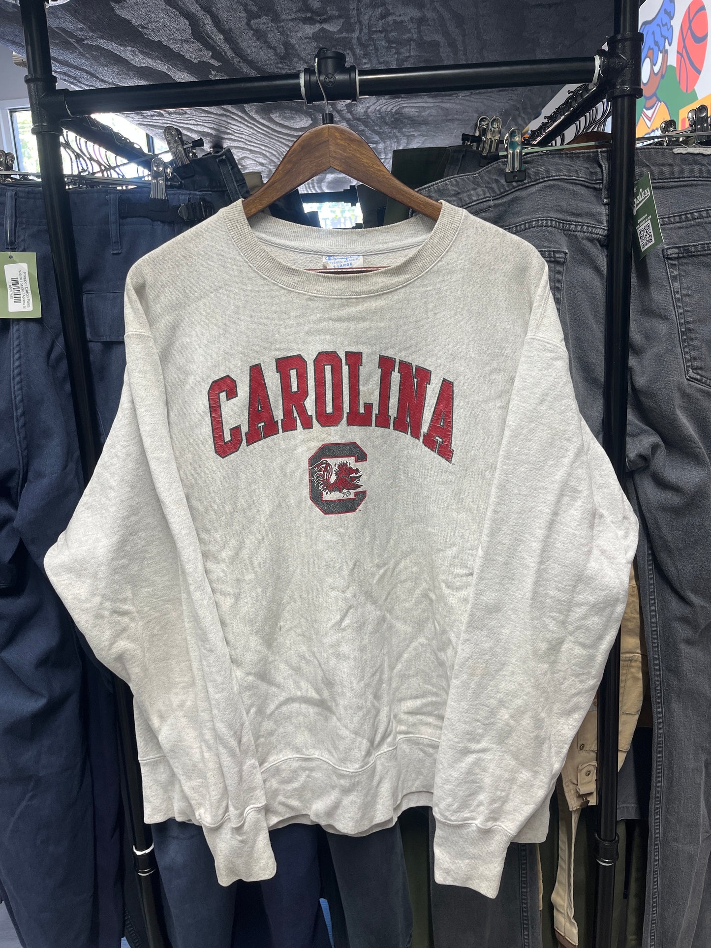 Grey Champion Carolina Gamecocks Sweatshirt