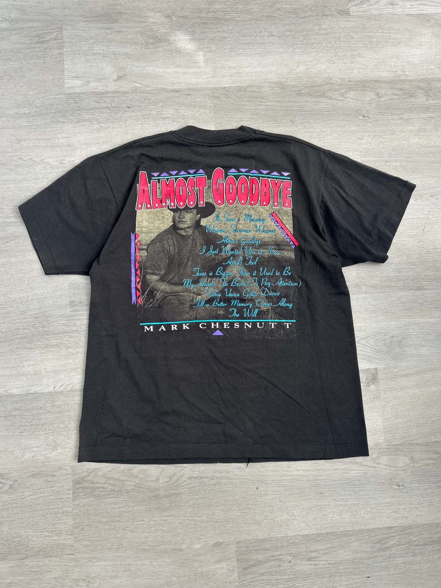 Vintage Mark Chesnutt Almost Goodbye Tee