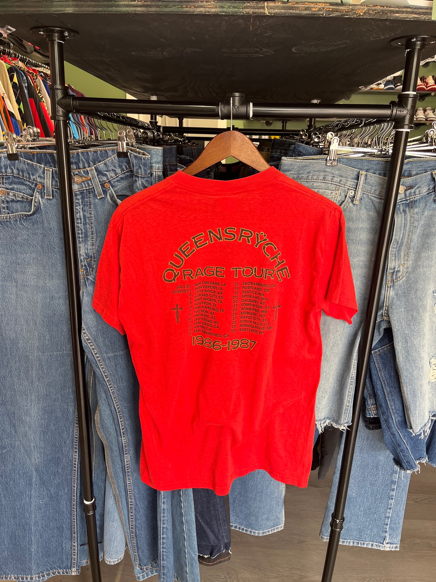 Queensrÿche Rage Tour Tee