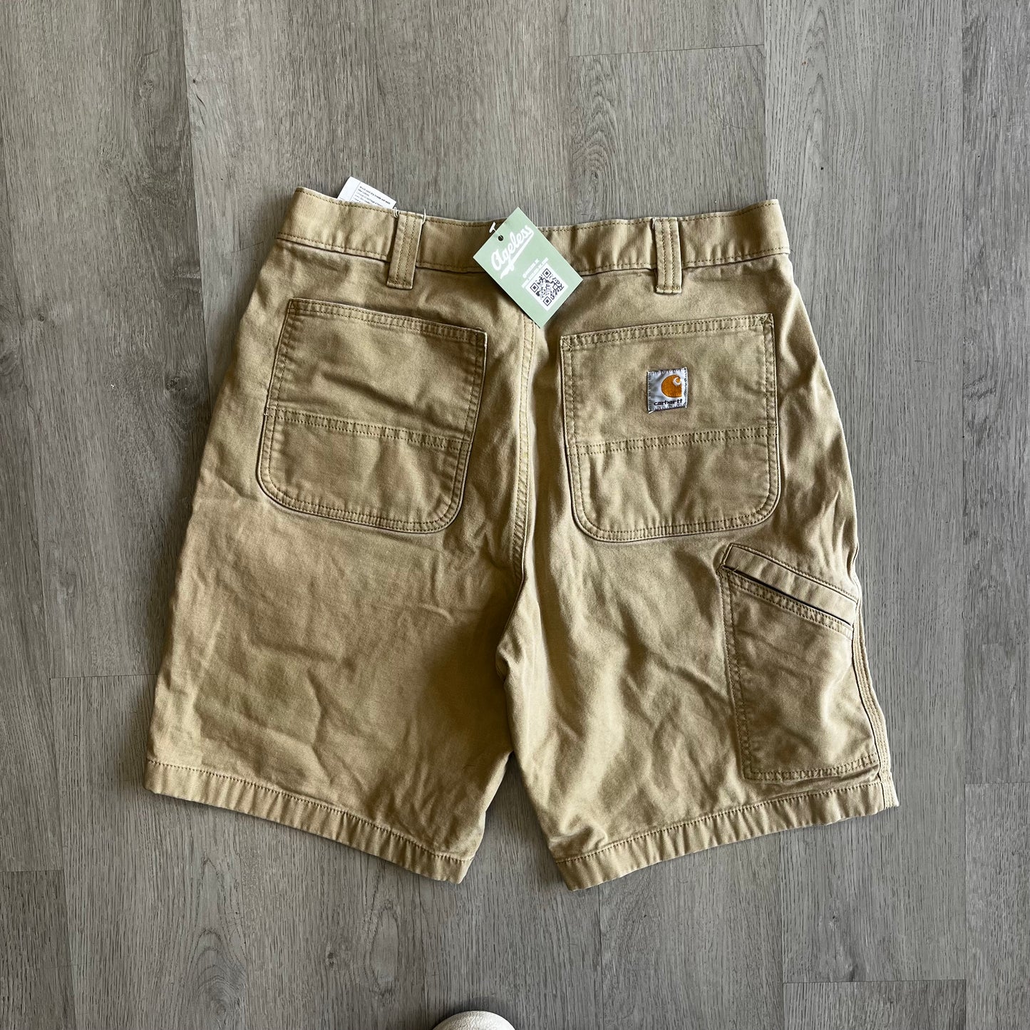 Vintage Light Tan Carhartt Loose Fit Shorts