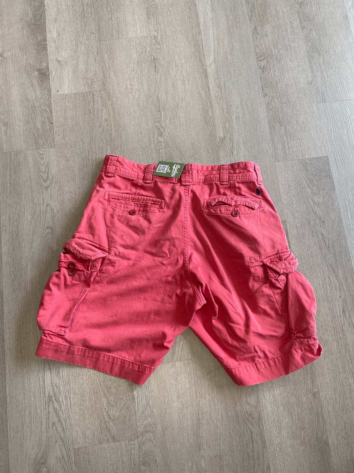 Pink Polo Ralph Lauren Cargo Shorts