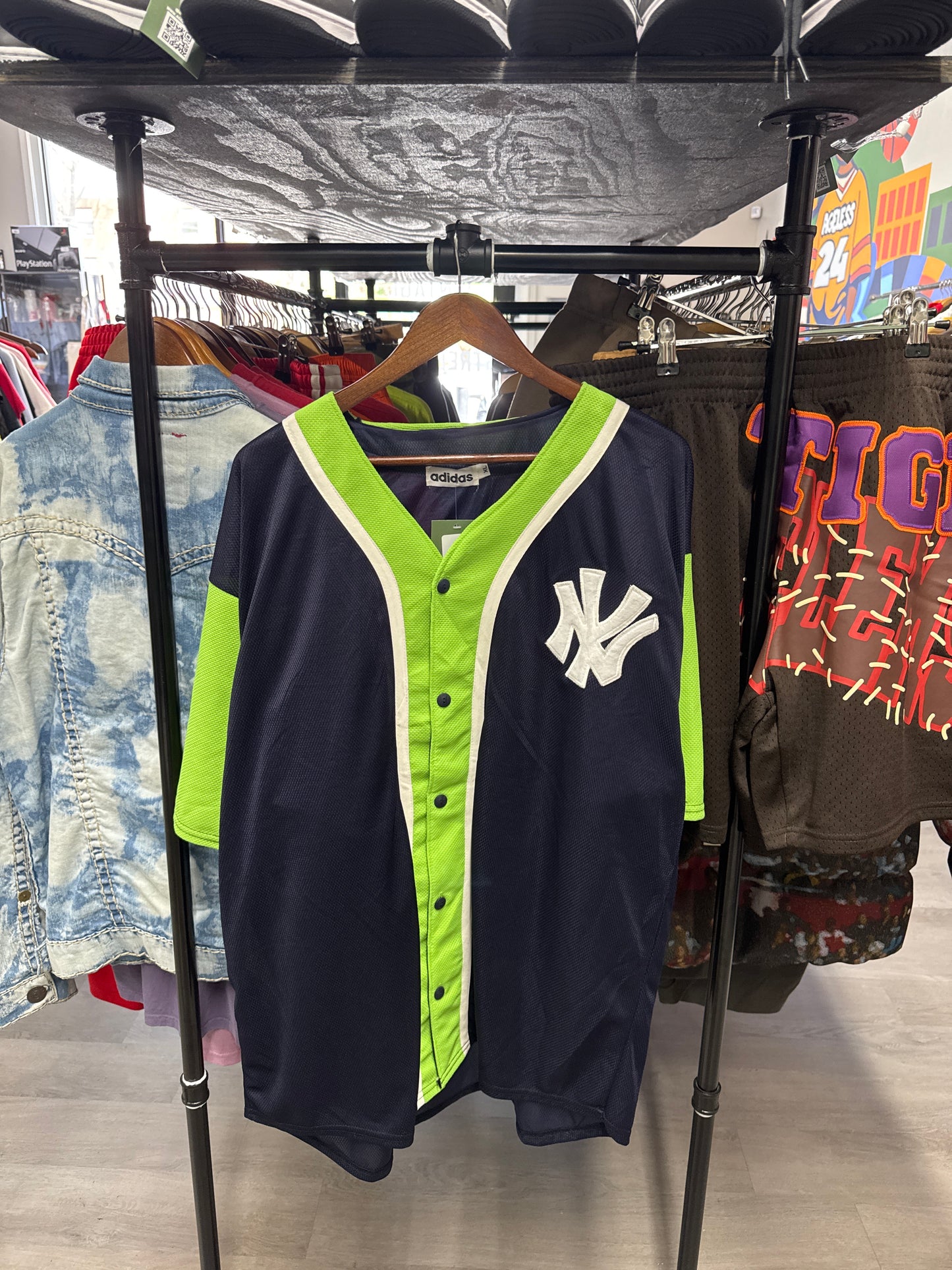 Vintage Adidas New York Yankees Baseball Jersey