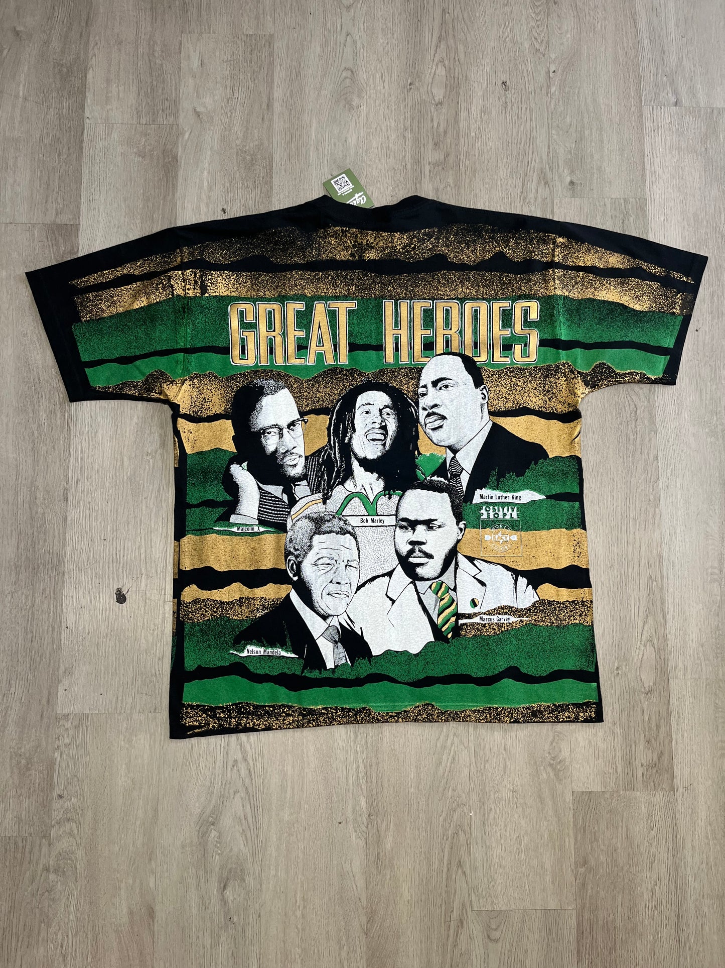 Vintage Positive People Great Heroes Graphic T-Shirt