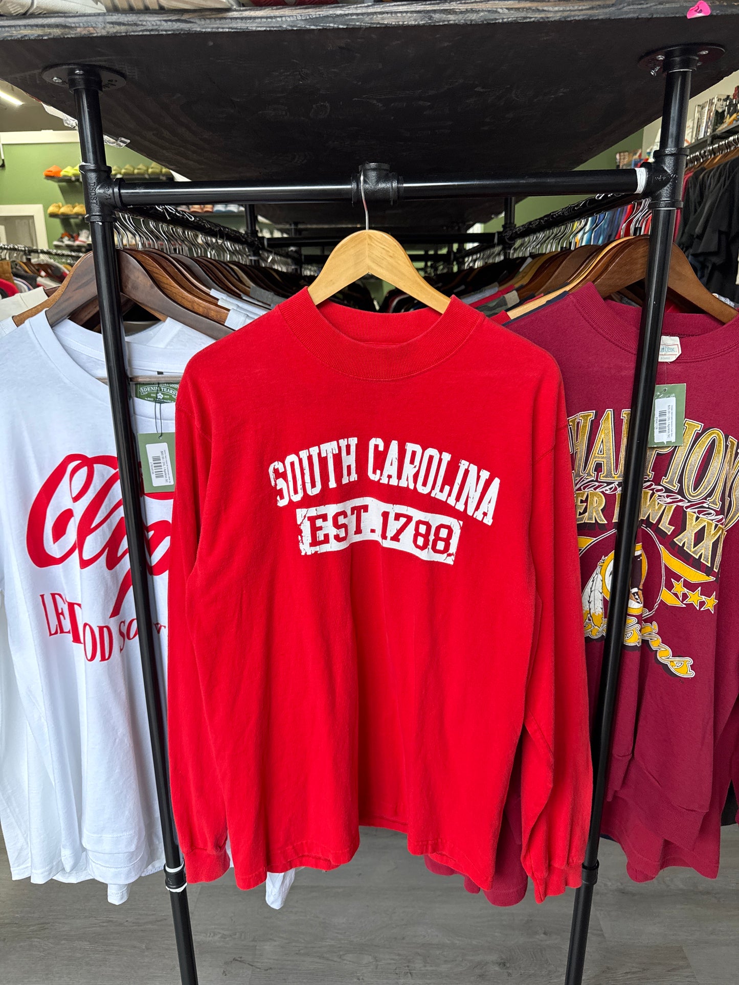 Vintage University Of South Carolina Gamecocks Long Sleeve