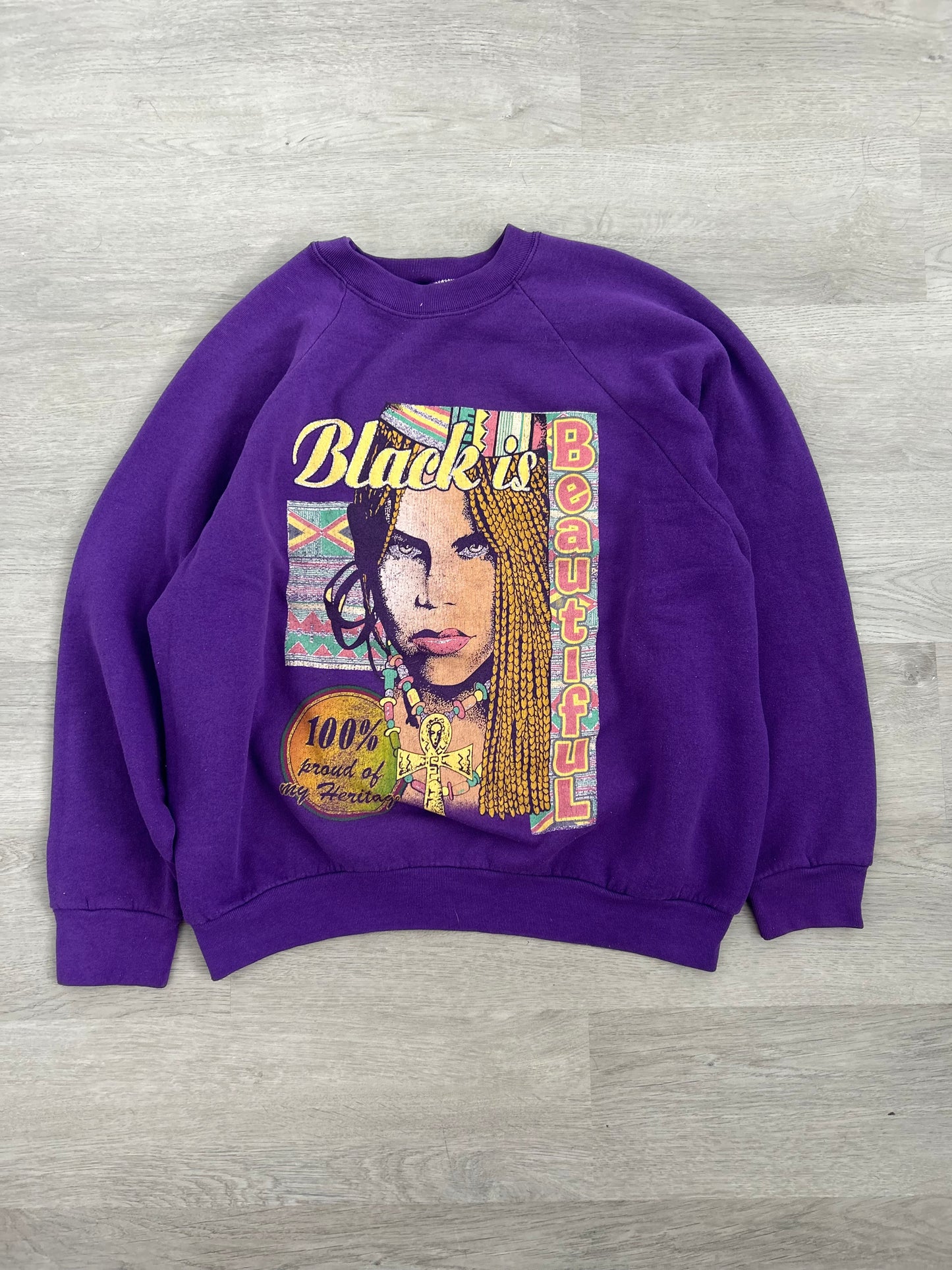 Vintage Purple Proud of My Heritage Sweatshirt
