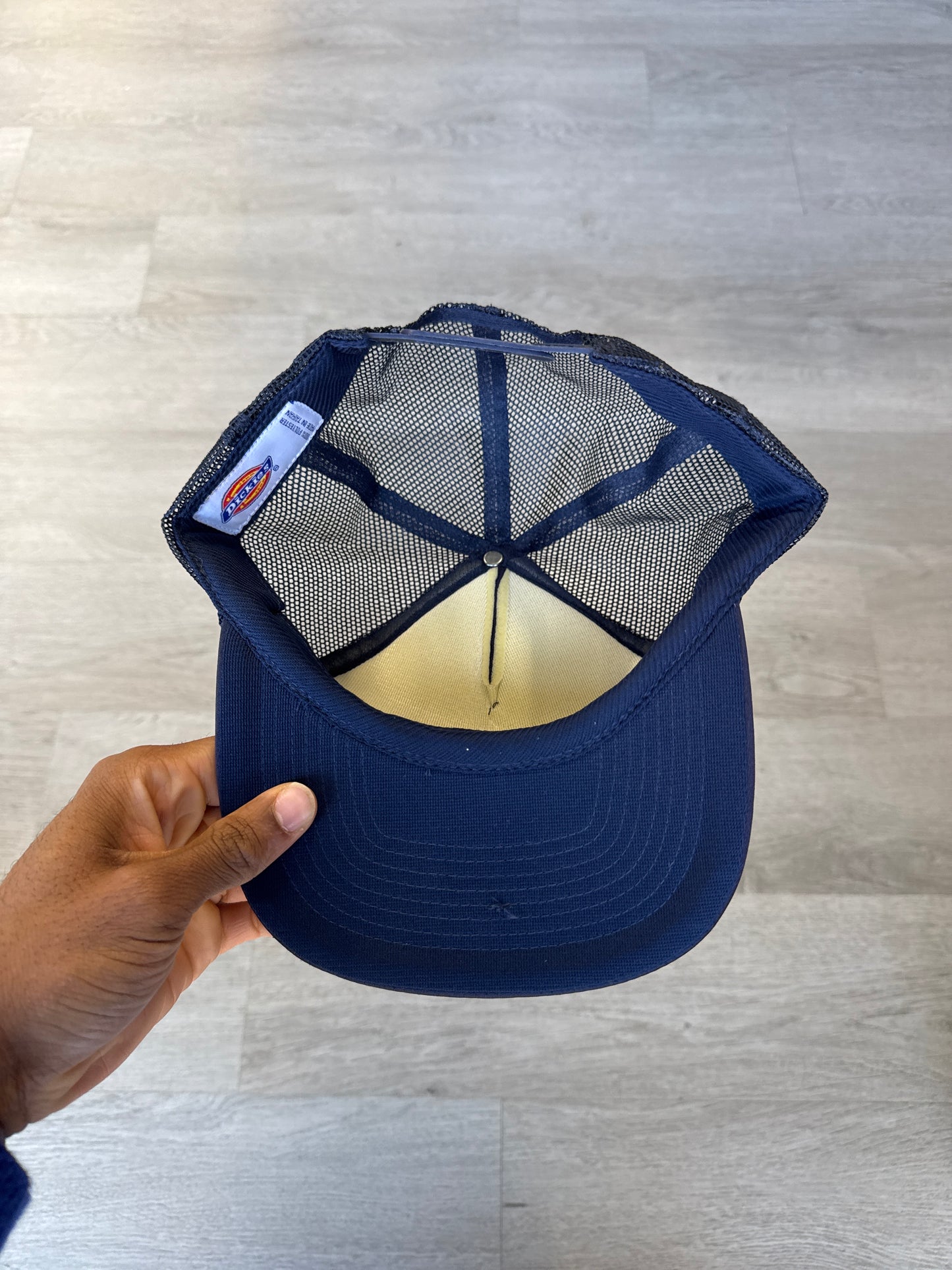 Dickies Logo Navy Trucker Hat