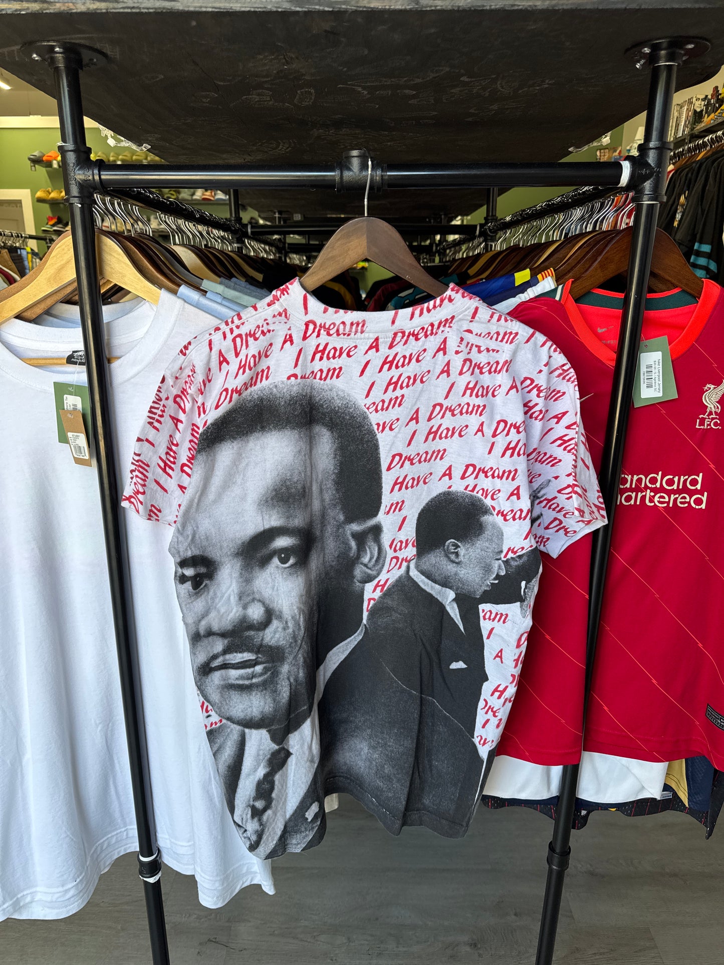 Vintage Mark Harris Martin Luther King Jr All Over Print Tee