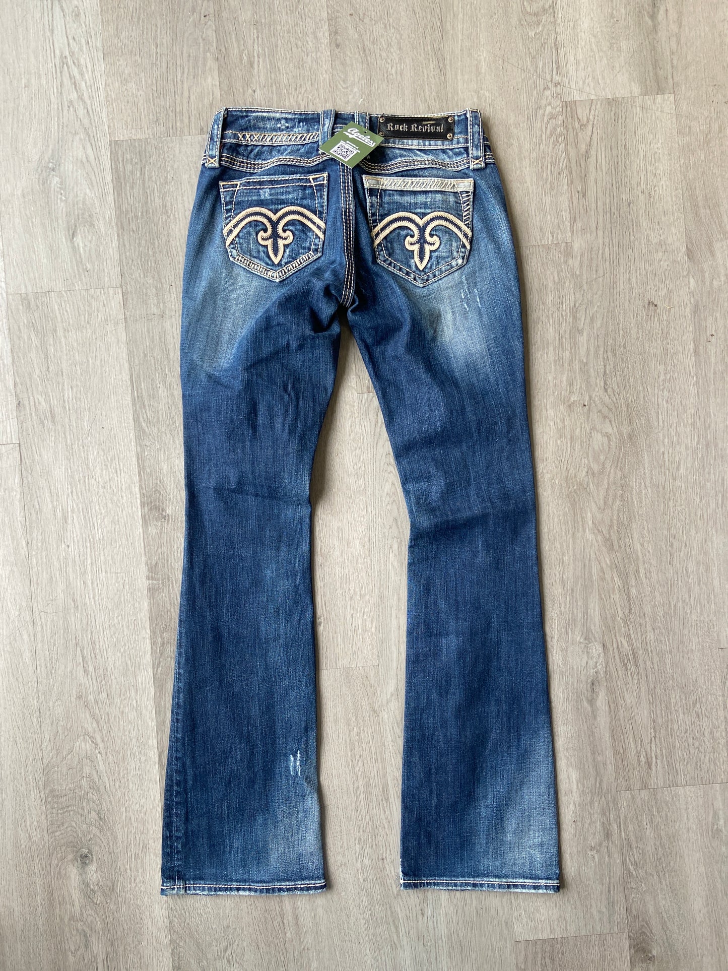 Women’s Rock Revival Fleurdelis Jeans
