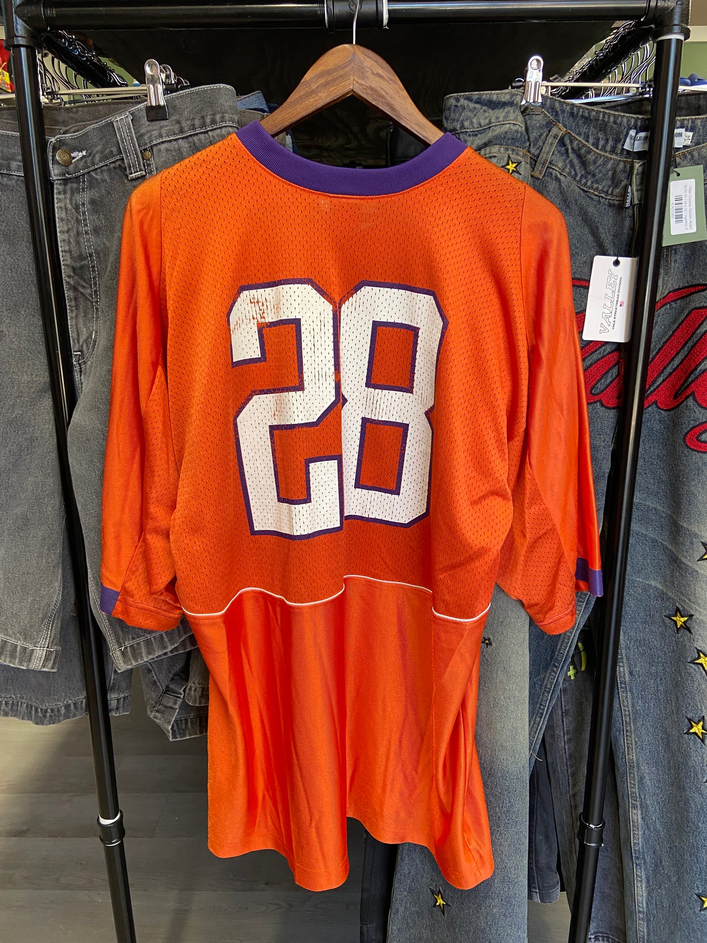 Vintage Nike Clemson Tigers Football Jersey