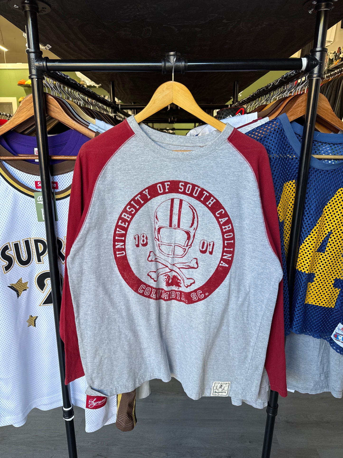 Y2K University Of South Carolina Gamecocks Football Long Sleeve