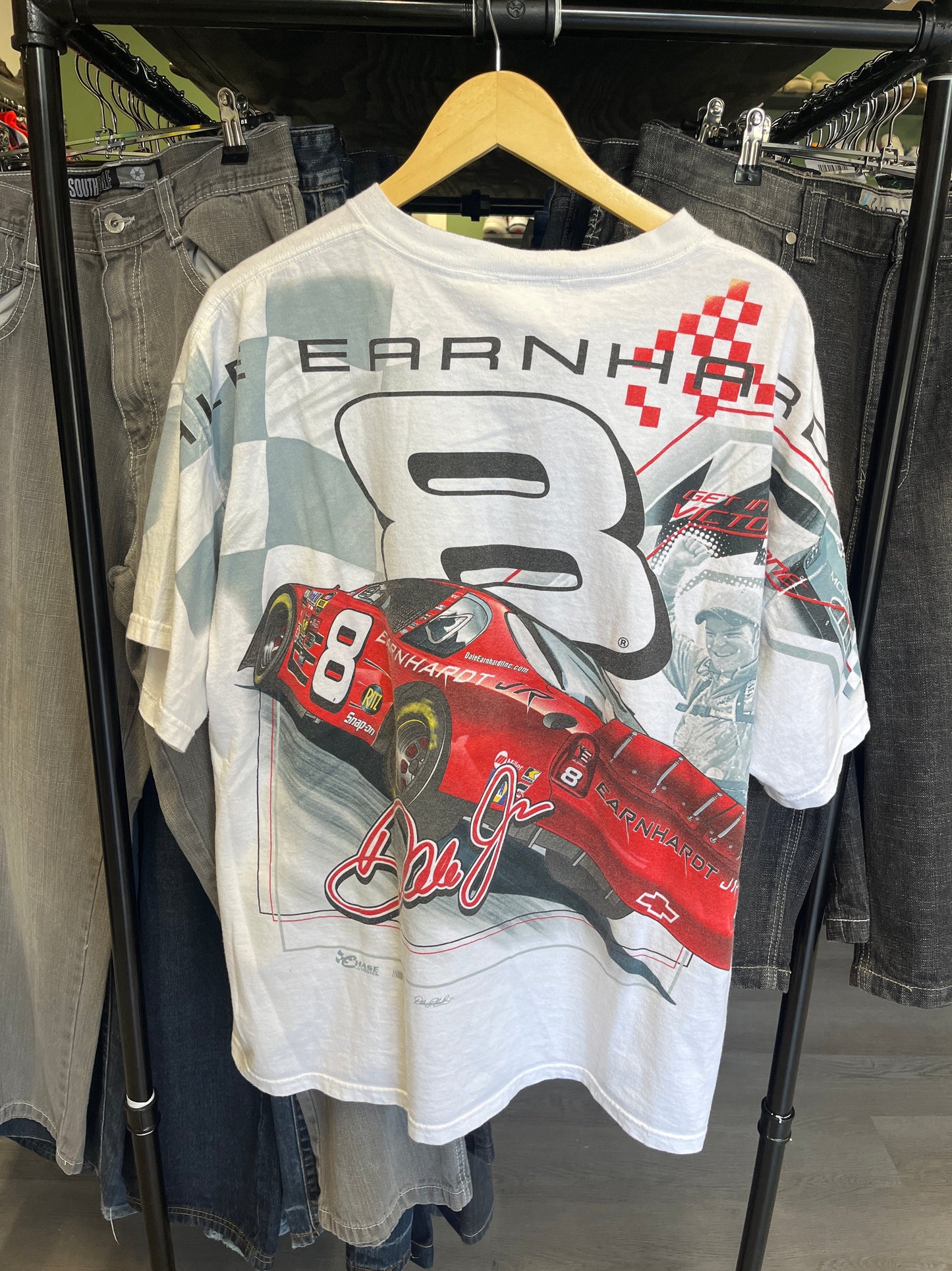 Vintage Dale Earnhardt All Over Print Tee