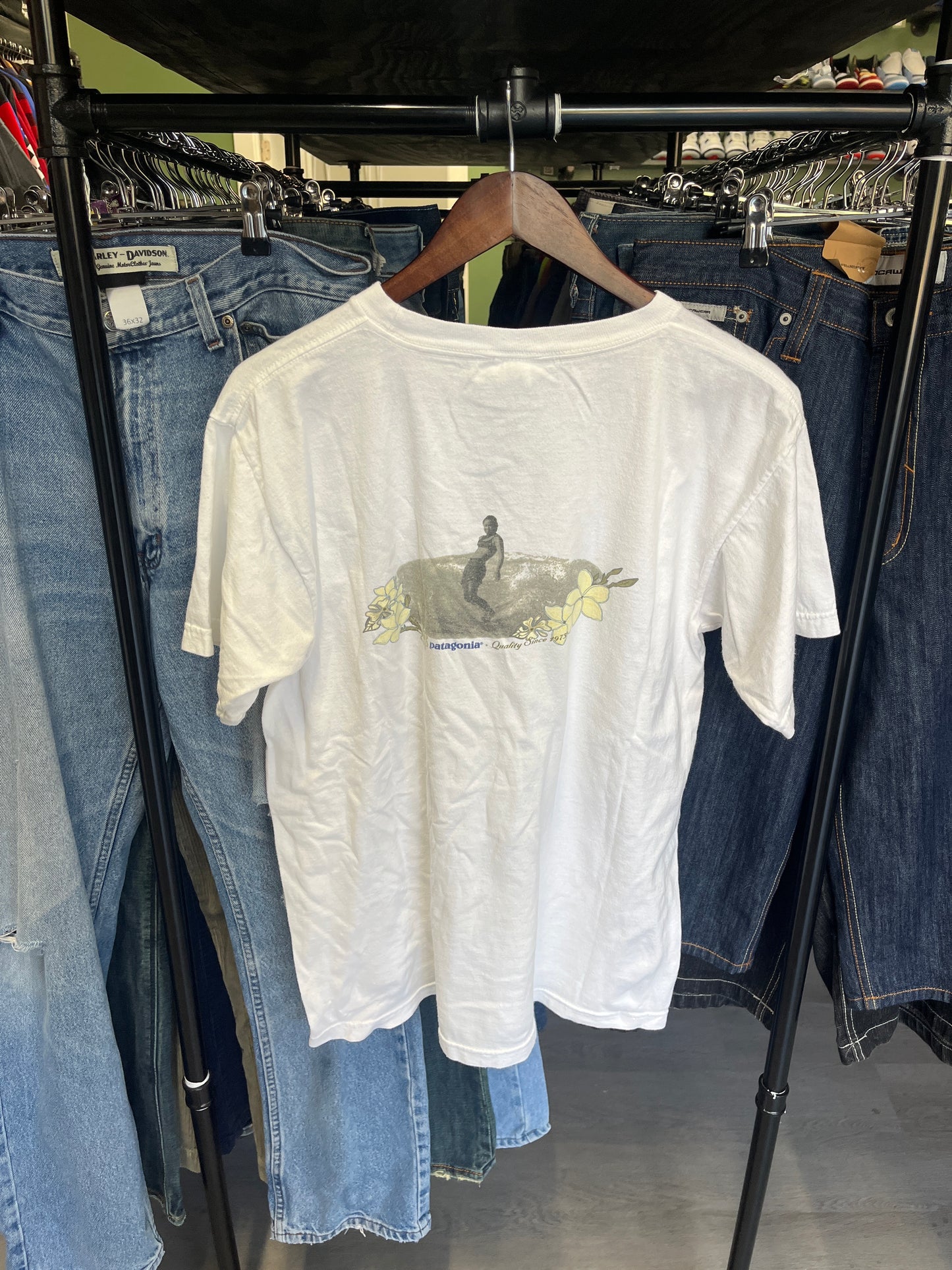 Patagonia 1990s Rell Sunn Tee