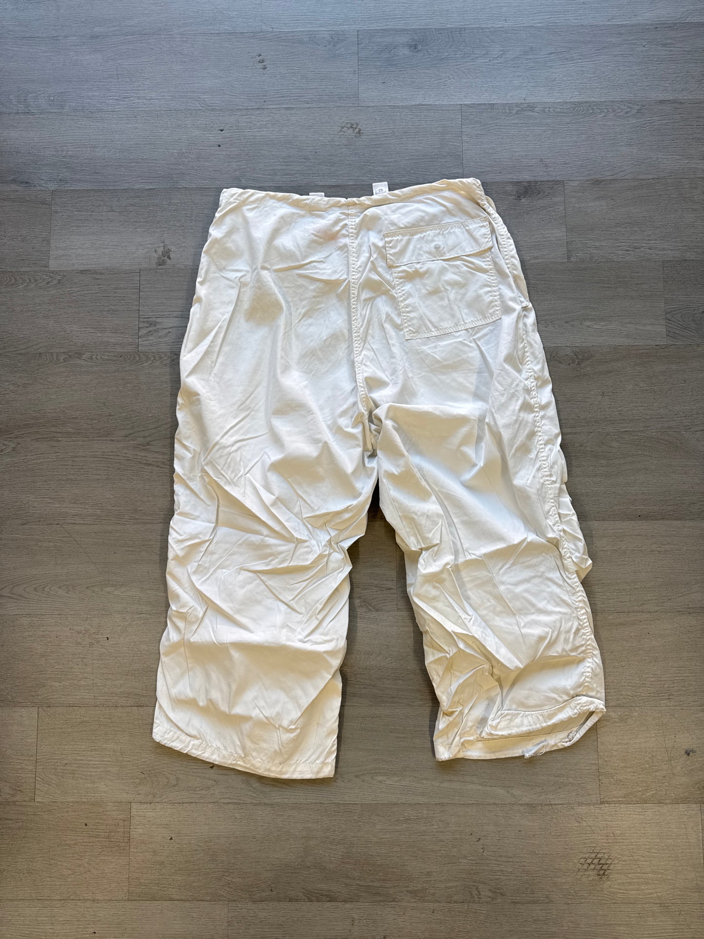 Vintage 1982 Langford Mfg U.S. Military M-65 Arctic Snow White Baggy Trouser Pants