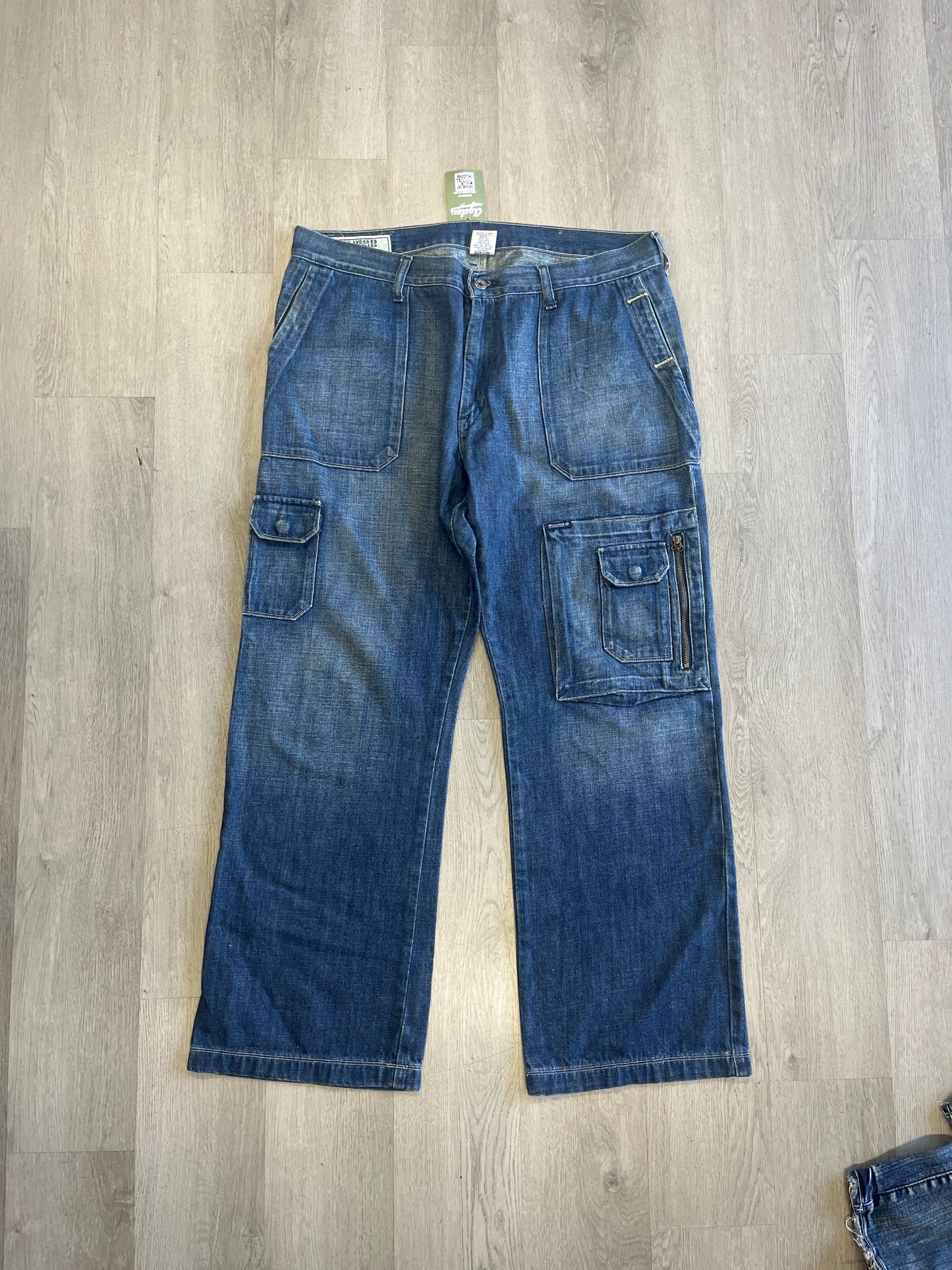 Vintage Guess Denim Cargo Jeans