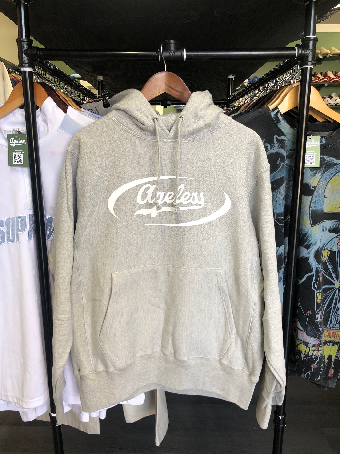Grey Ageless Everyday Hoodie