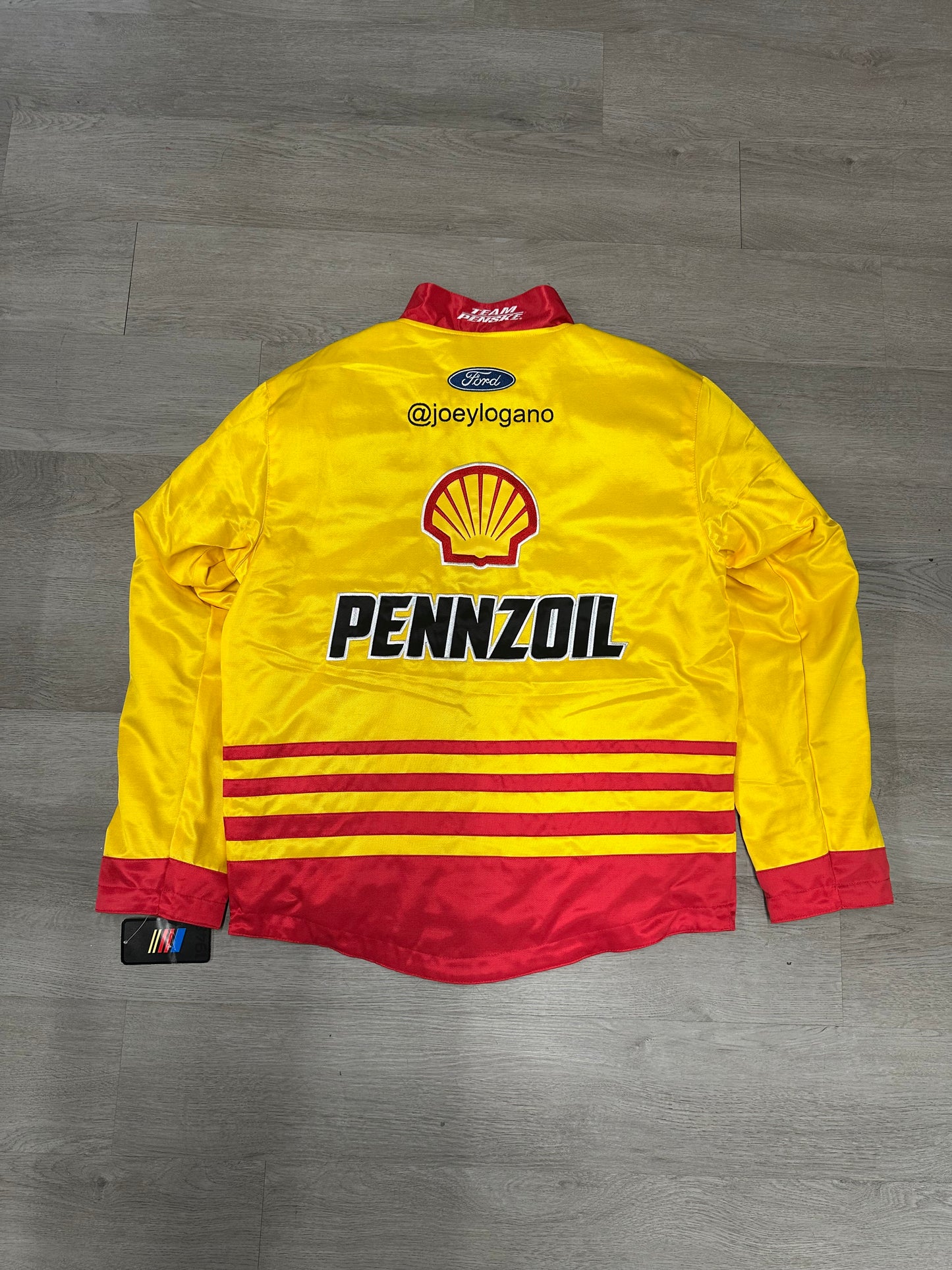 Team Penske Joey Logano Shell & Pennzoil Nascar Racing Jacket