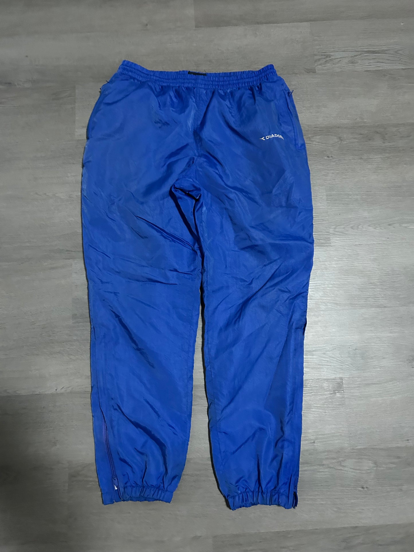 Blue Diadora Track Pants