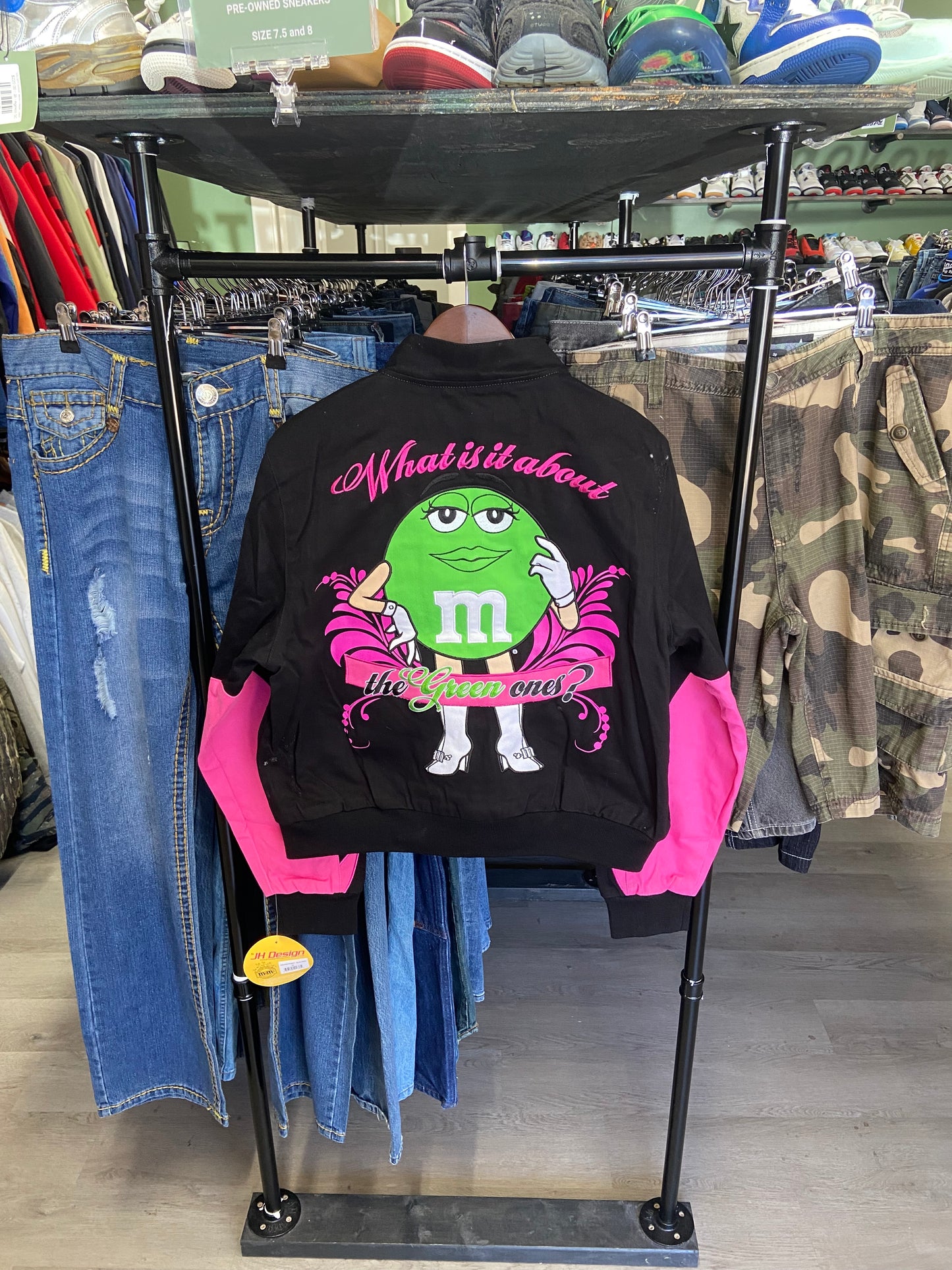 Women’s Vintage M&M’s Don’t Beg Racing Jacket