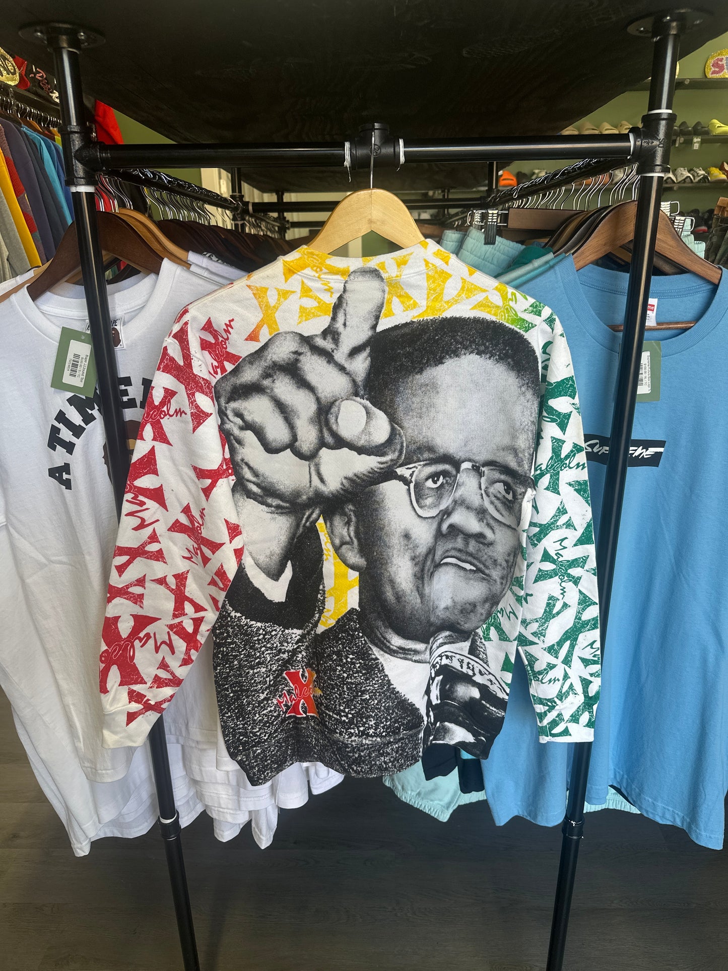 Vintage Malcom X AOP Sweatshirt