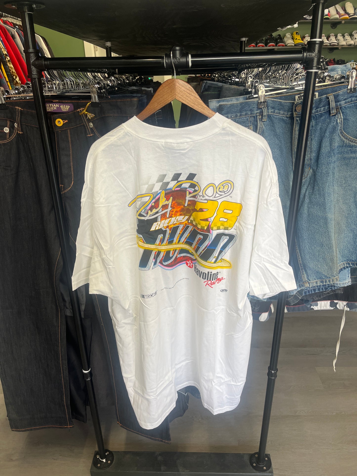 Vintage Ricky Rudd Nascar Tee