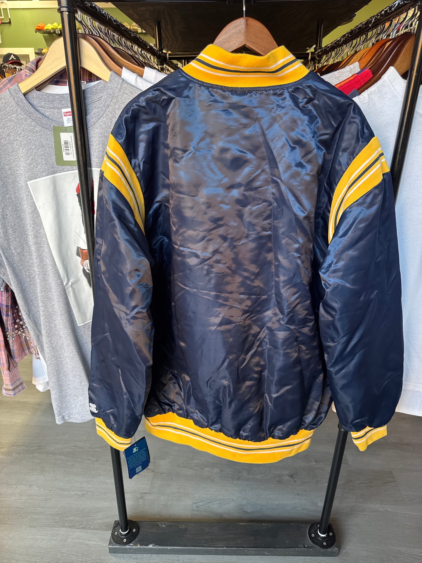 Starter Nashville Predators NHL Satin Bomber Jacket