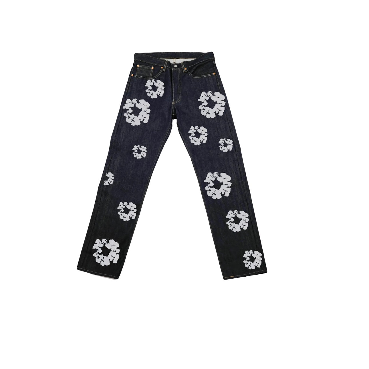 Denim Tears x Levi’s Indigo Cotton Wreath Jeans