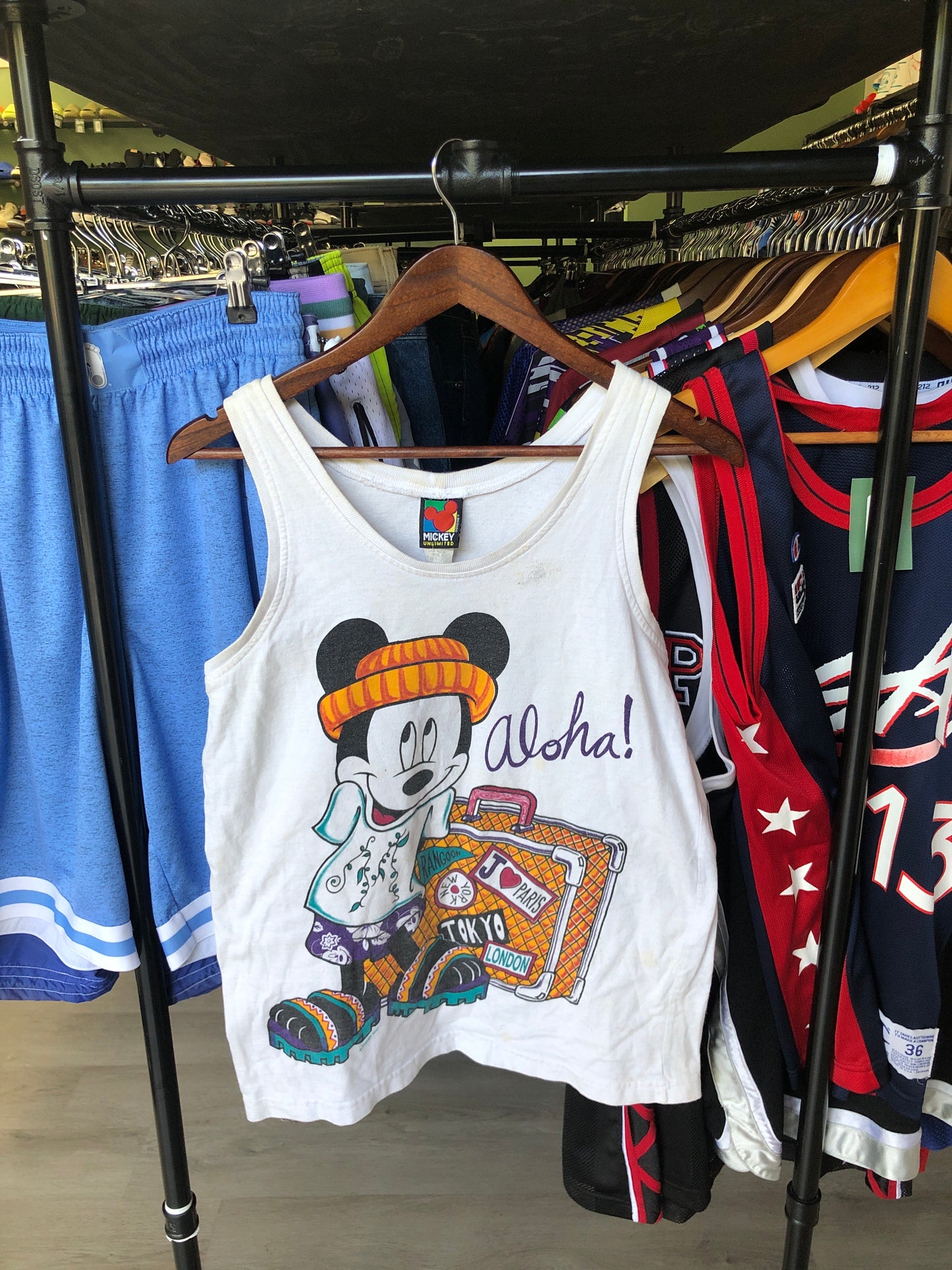 Mickey Aloha Tank Top