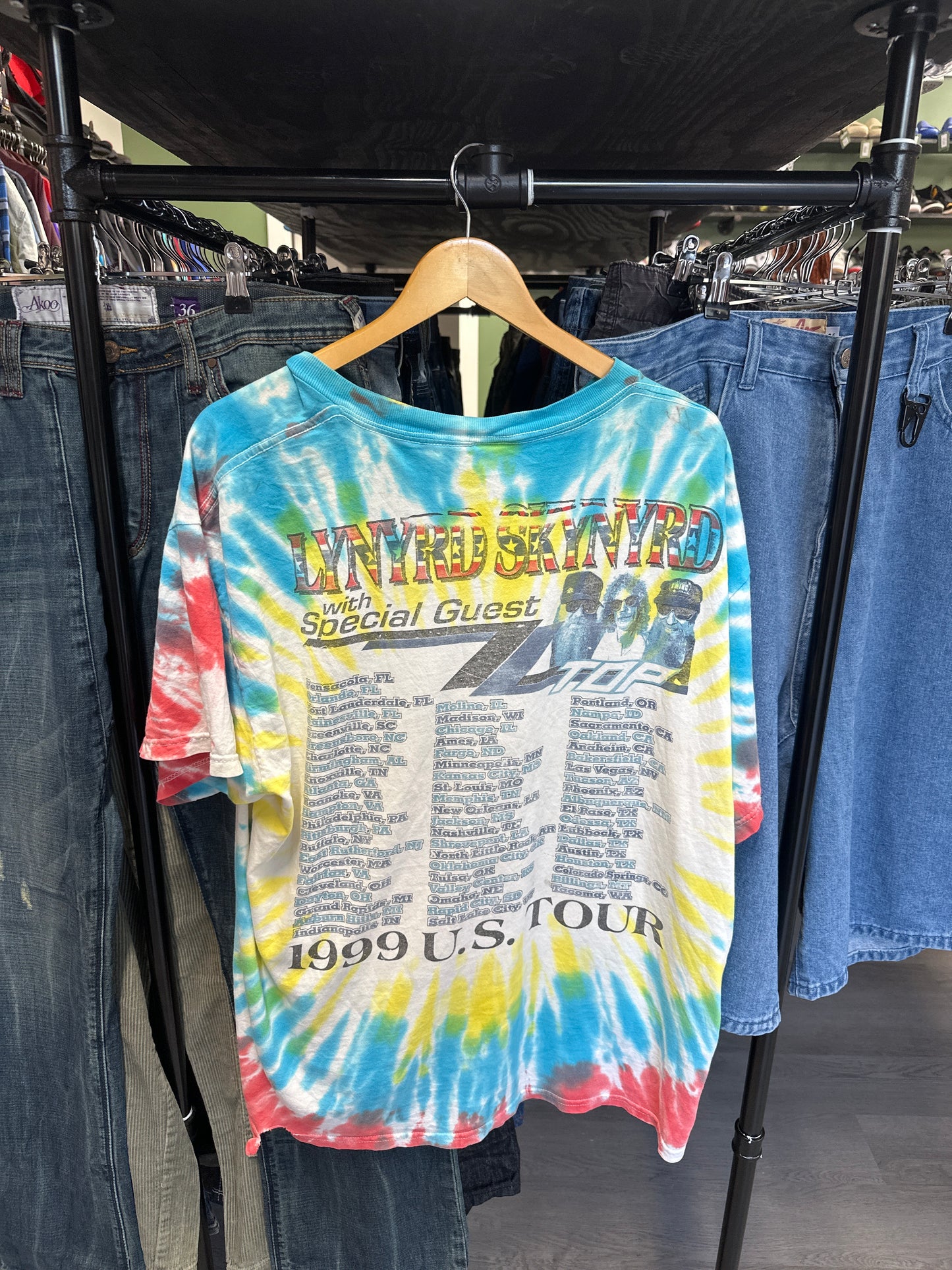 Vintage Lynyrd Skynyrd 1999 US Tour Tee