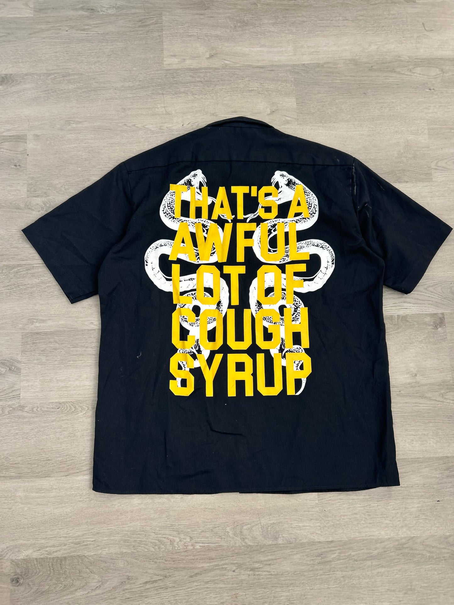 Vintage Dickies Lot of Cough Syrup Shirt