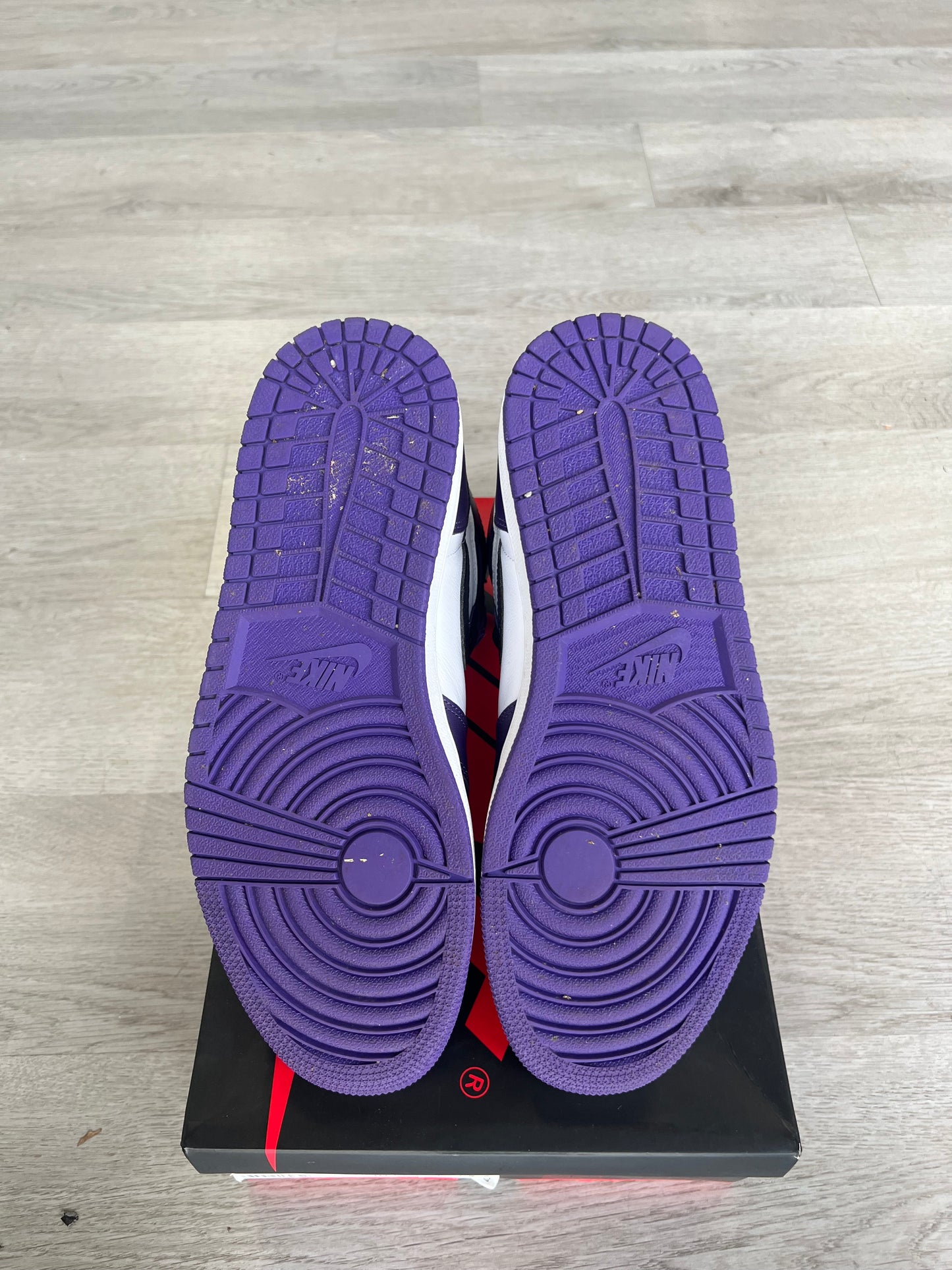 Pre-Owned Jordan 1 Retro High Court Purple White