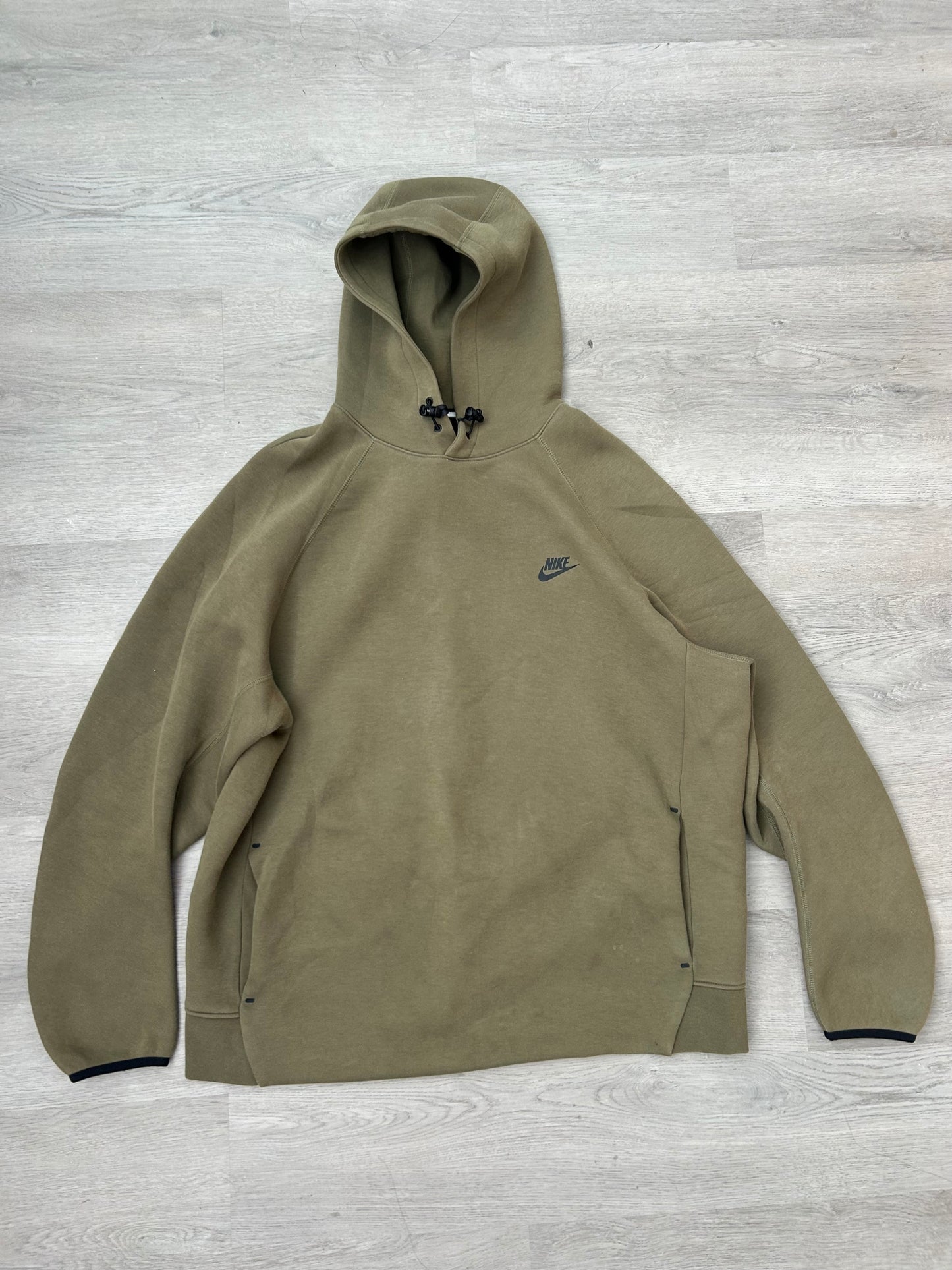 Green Nike Tech Hoodie