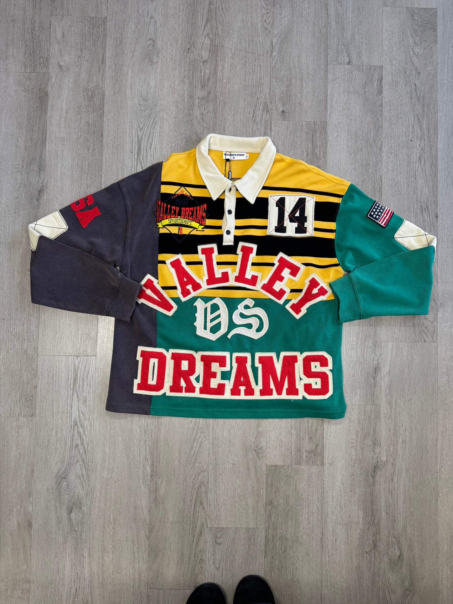 Vale Forever Classic Rugby Long-sleeve Polo Shirt