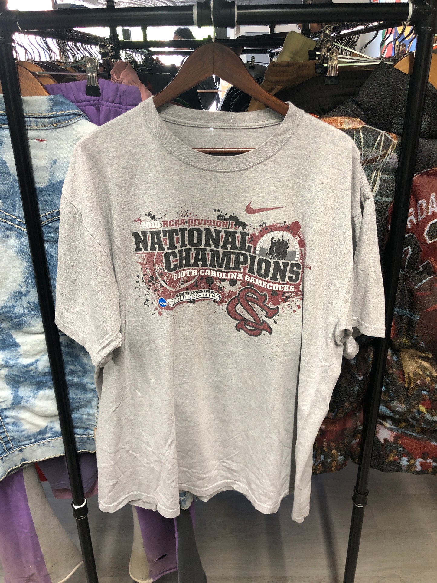 University of South Carolina Gamecocks 2010 World Series Tee