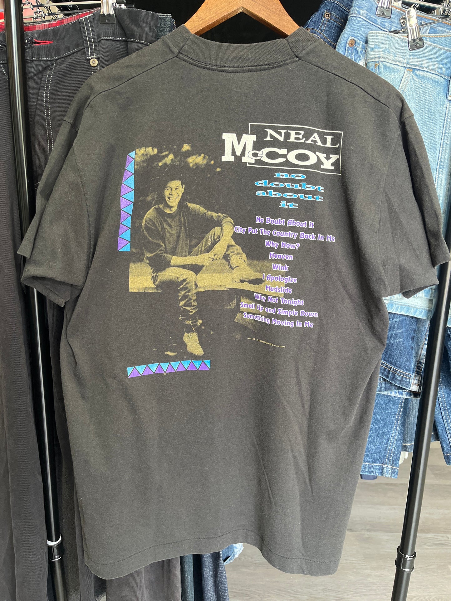 Vintage Neal McCoy Album Tee