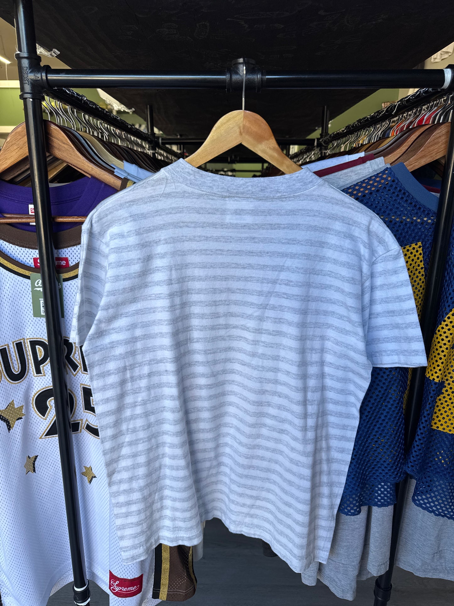 Vintage 1991 University Of South Carolina Gamecocks Striped Tee