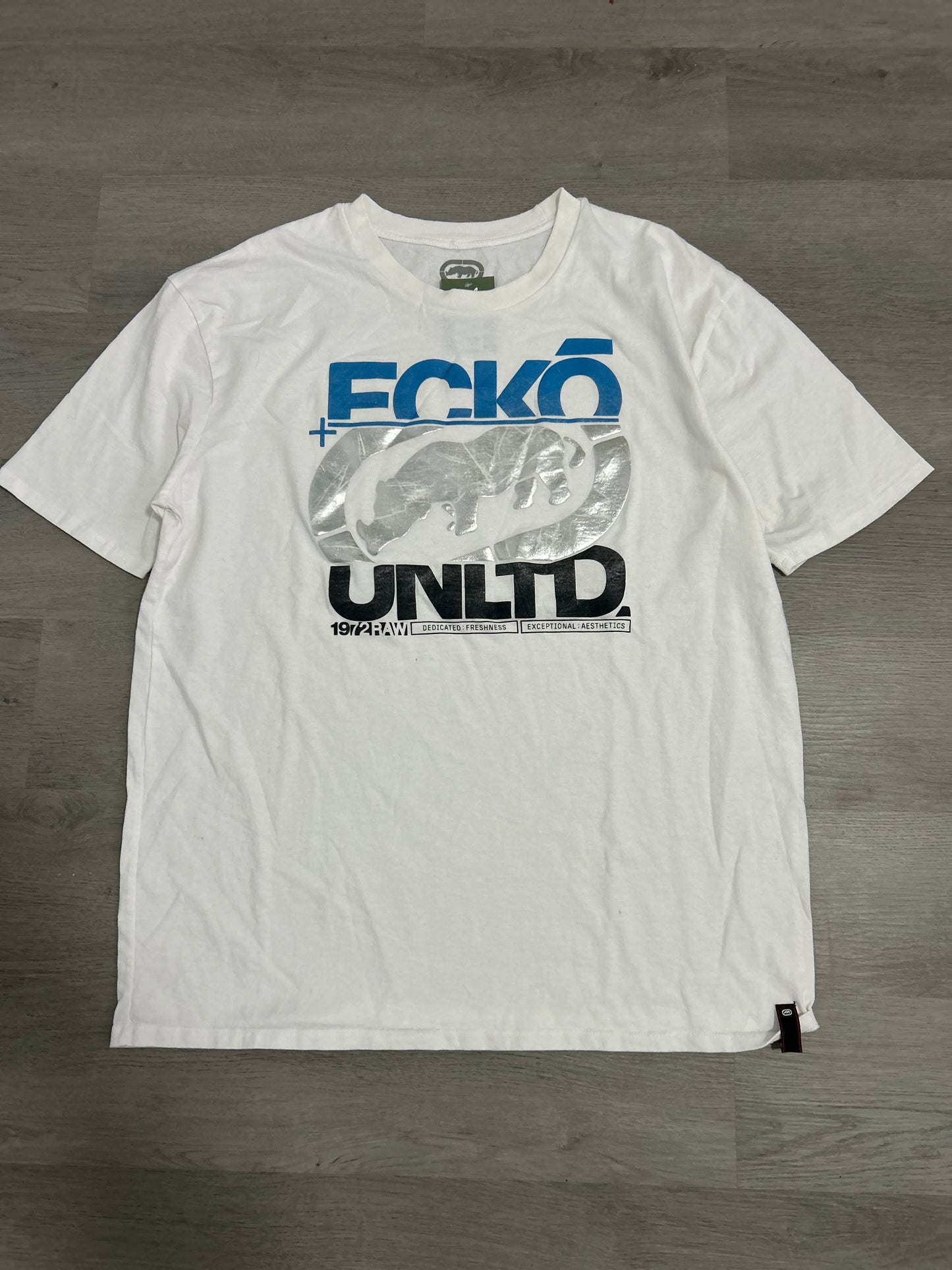Y2K White Ecko UNLTD Tee