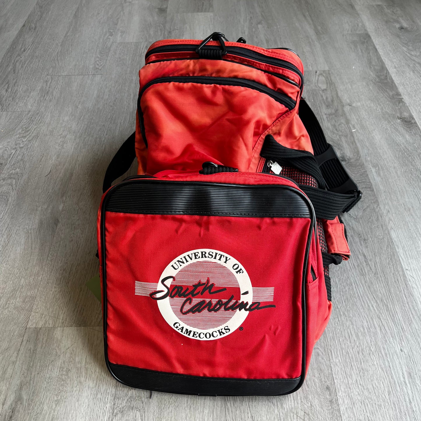 Vintage University of South Carolina Gamecocks Duffel Bag
