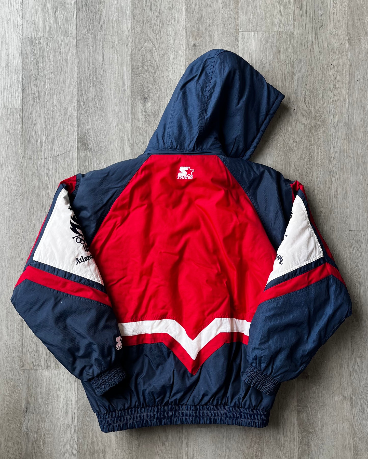 Vintage 1996 Atlanta Olympics Team USA Starter puffer jacket